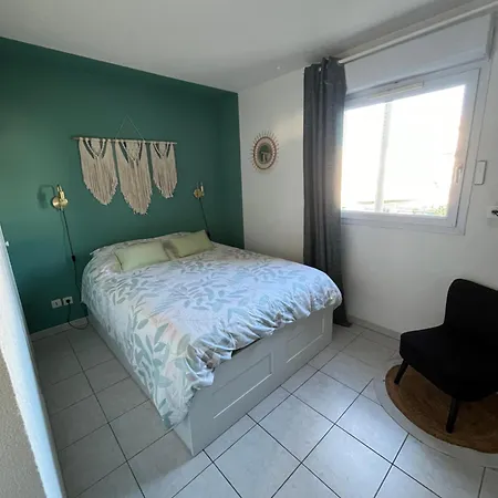 Apartmán Joli T2/ Tram/ Clim/ Parking/ Wifi/ Piscine