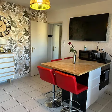 Joli T2/ Tram/ Clim/ Parking/ Wifi/ Piscine Appartement *